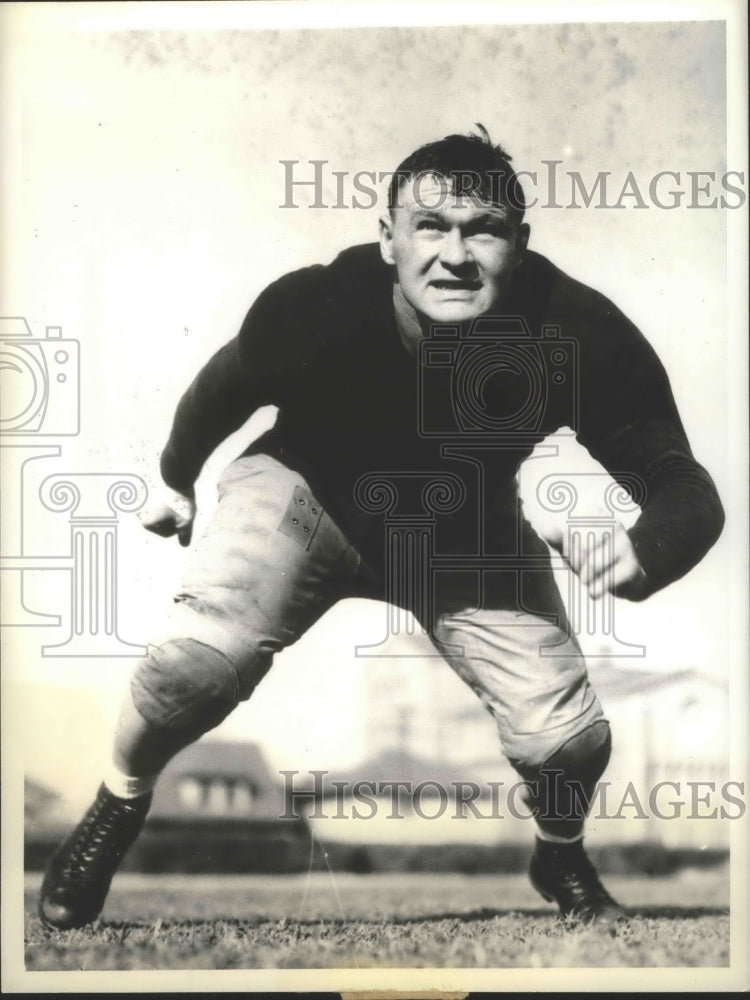 1938 Press Photo Harry Smith,left guard for Southern California University - Historic Images