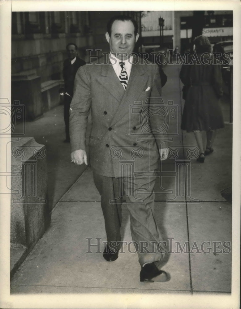 1943 Press Photo Willie Friedland witness in Jack Dempsey Divorce Suit - Historic Images