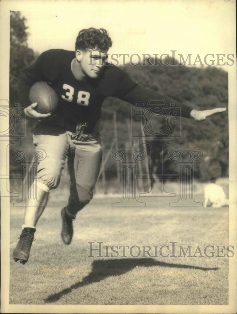 1932 Press Photo Angel Brovelli, St. Mary's College star Fullback - sbs03068 - Historic Images