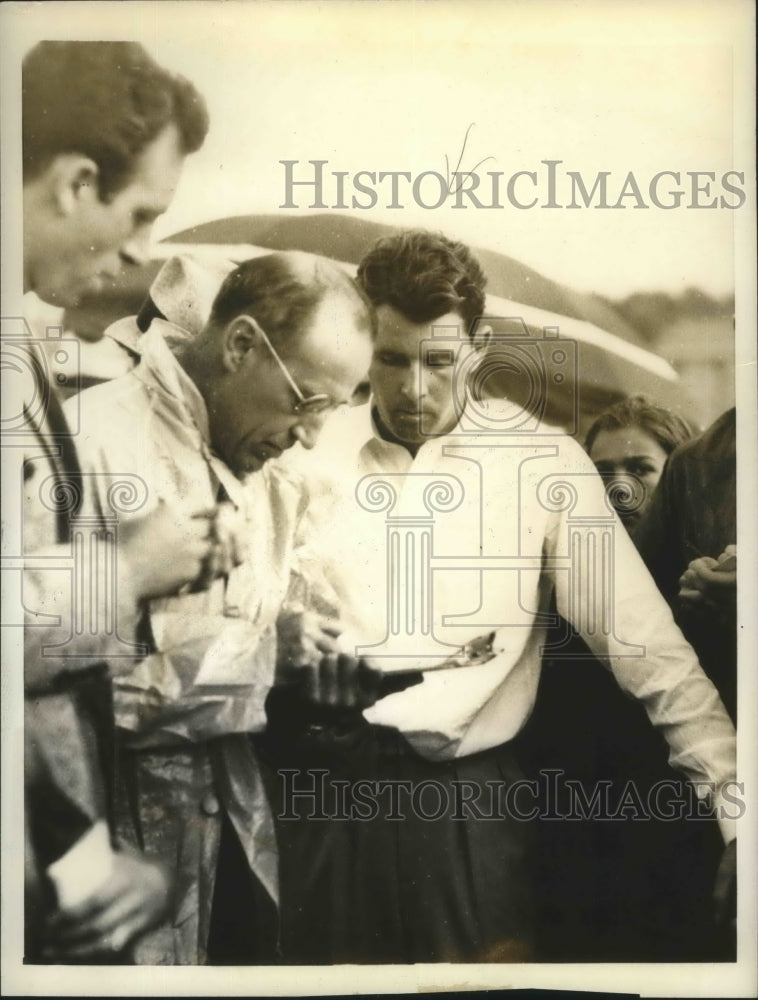1938 Press Photo Henry Picard leading in the National Open Championship - Historic Images
