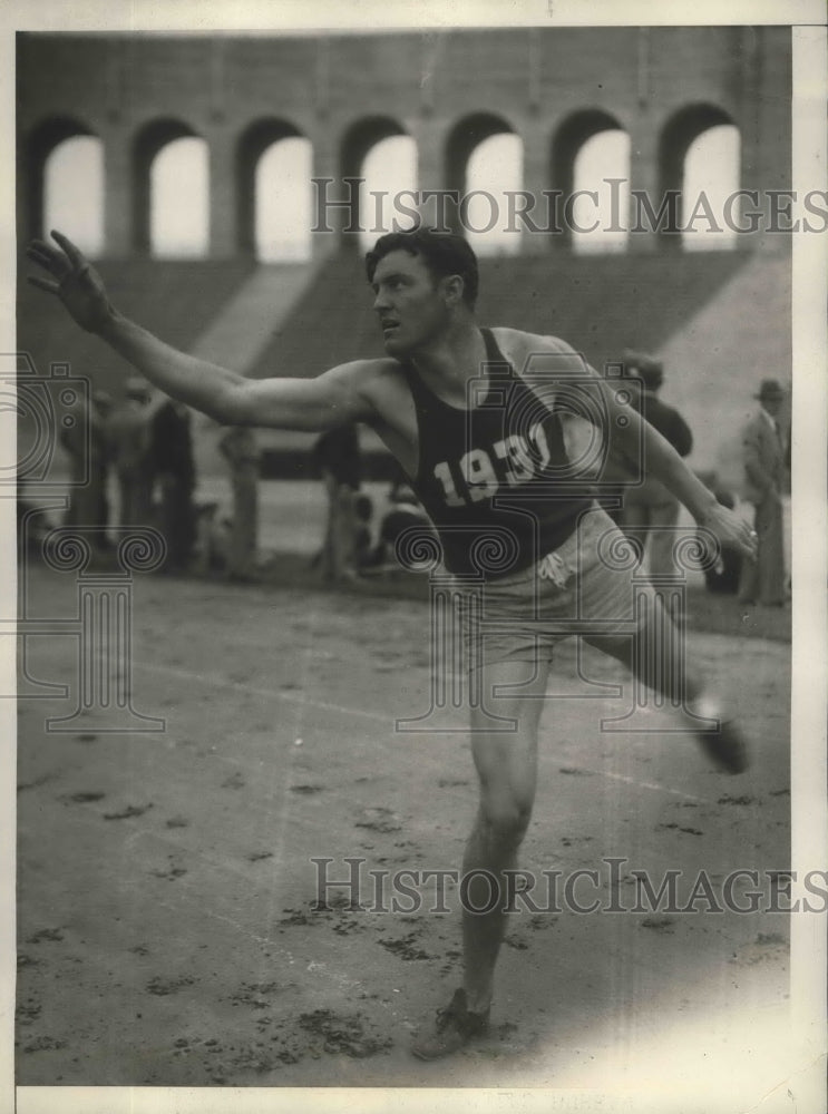 Press Photo Unknown Athelete - sbs03605 - Historic Images