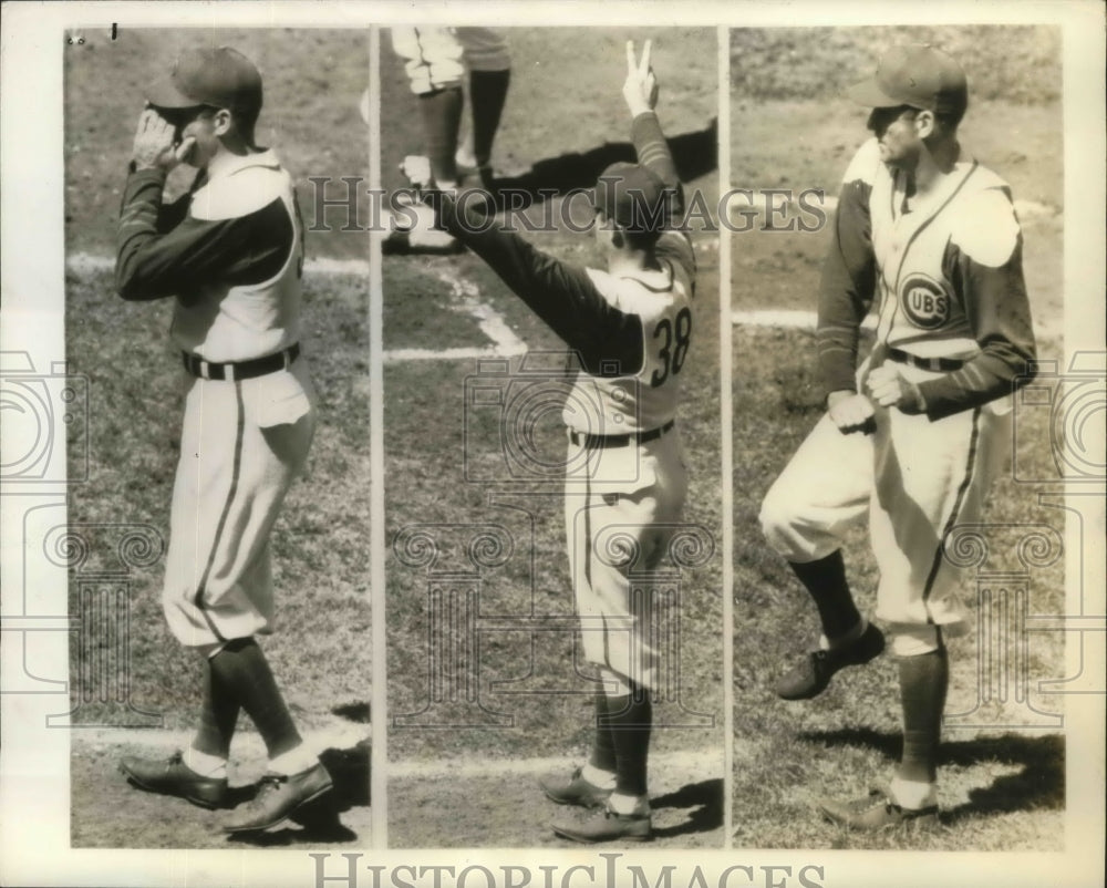 1941 Press Photo Hazen Kiki Cuyler ex Cubs player now coach for the team - Historic Images