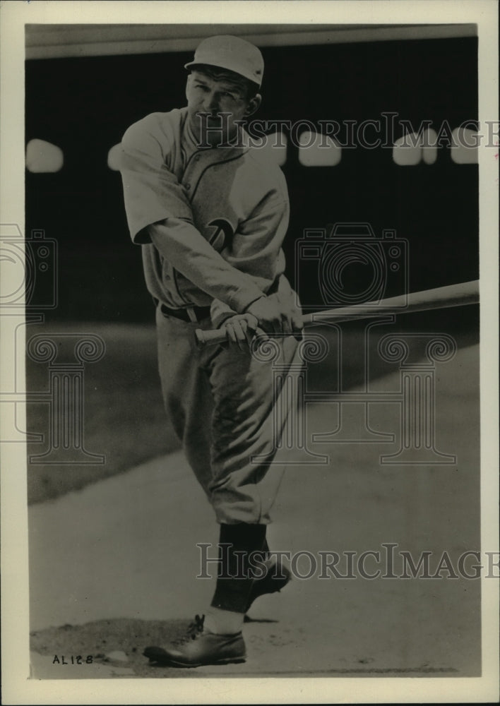 Joe Boley infielder for Philadelphia at bat-Historic Images