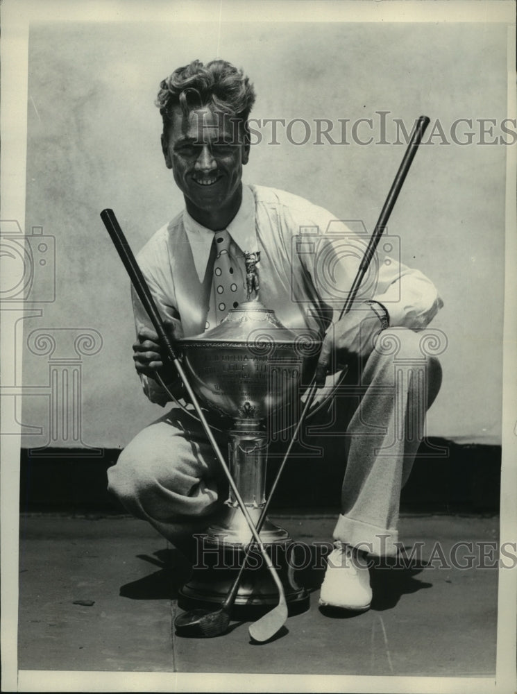 1931 Press Photo Charley Summers Wins Caddie Contest for $1000 Purse - sbs04948 - Historic Images