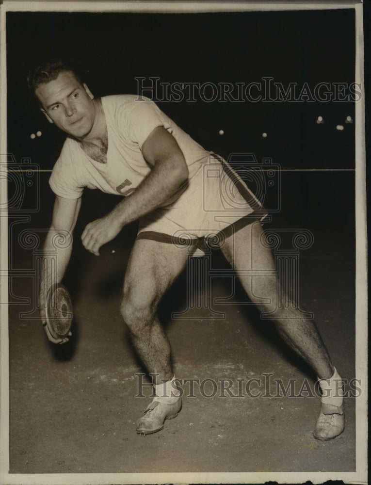 1933 Henri La Borde of Stanford Establishes NCAA Standard of 163 Ft - Historic Images