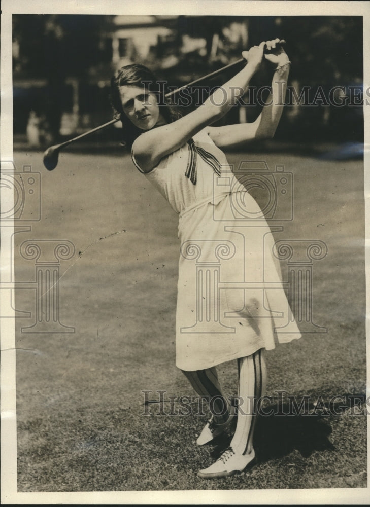 1930 Press Photo rookie Frances Williams wins Women's Eastern Championship - Historic Images