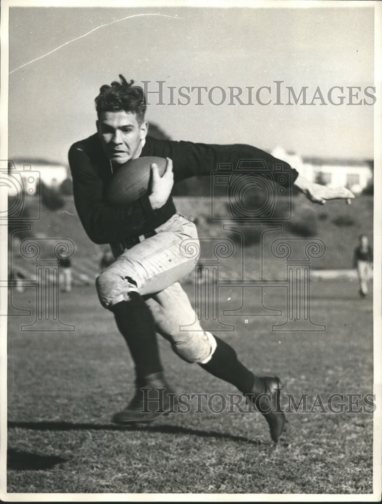 1936 Press Photo Ed Nowogroski, Fullback, University of Washington - sbs06072- Historic Images