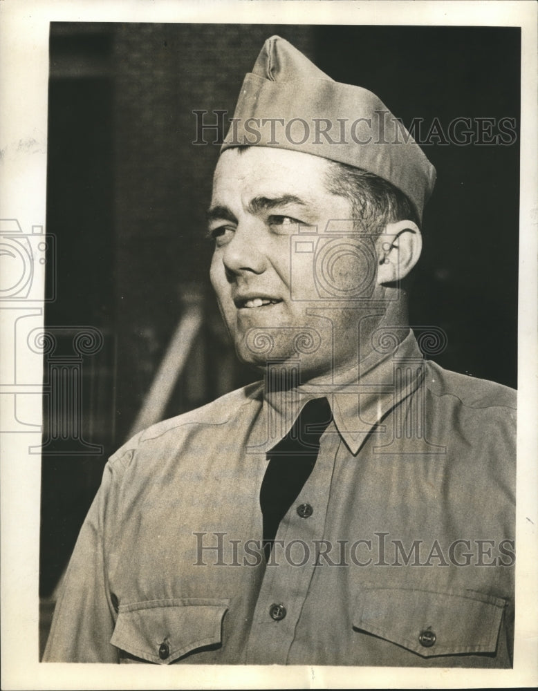 1943 Press Photo golfer Lawson Little enlists in US Navy, World War II - Historic Images