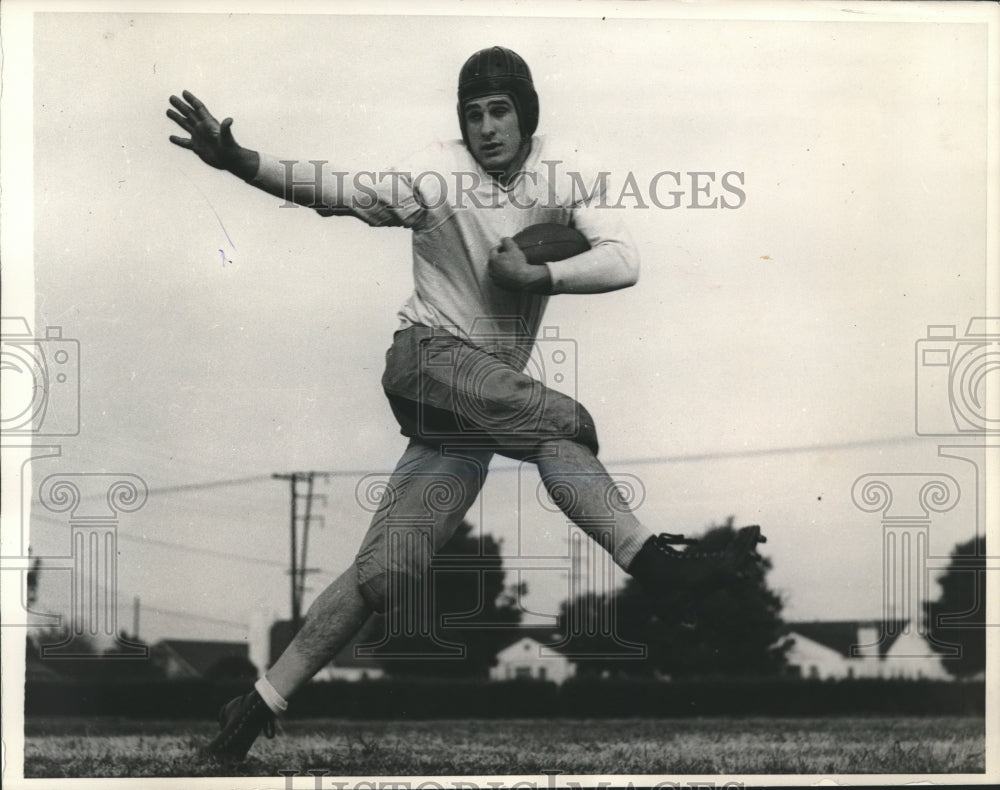 1940 Press Photo Johnny Petrovich Is Ineligible to Play Football for USC or UCLA- Historic Images