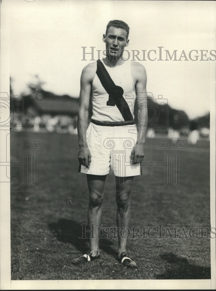 Press Photo J.E.Gore Record setter in English American Intercollegiate Track- Historic Images