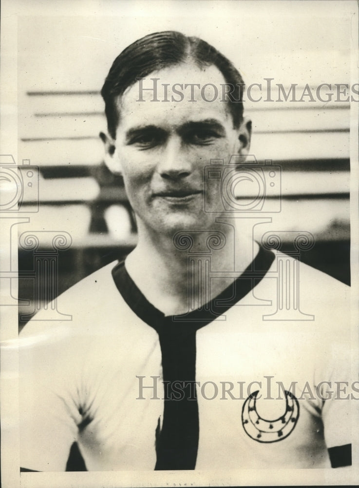 1929 Press Photo G. Wilkinson, Cambridge sprinter, in Toronto for Int'l Meet - Historic Images