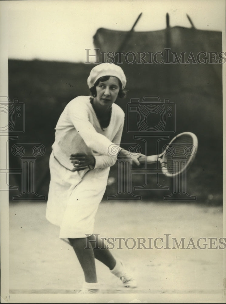 1930 Press Photo Virginia Duker National Public Parks Tennis Champ - sbs07536 - Historic Images