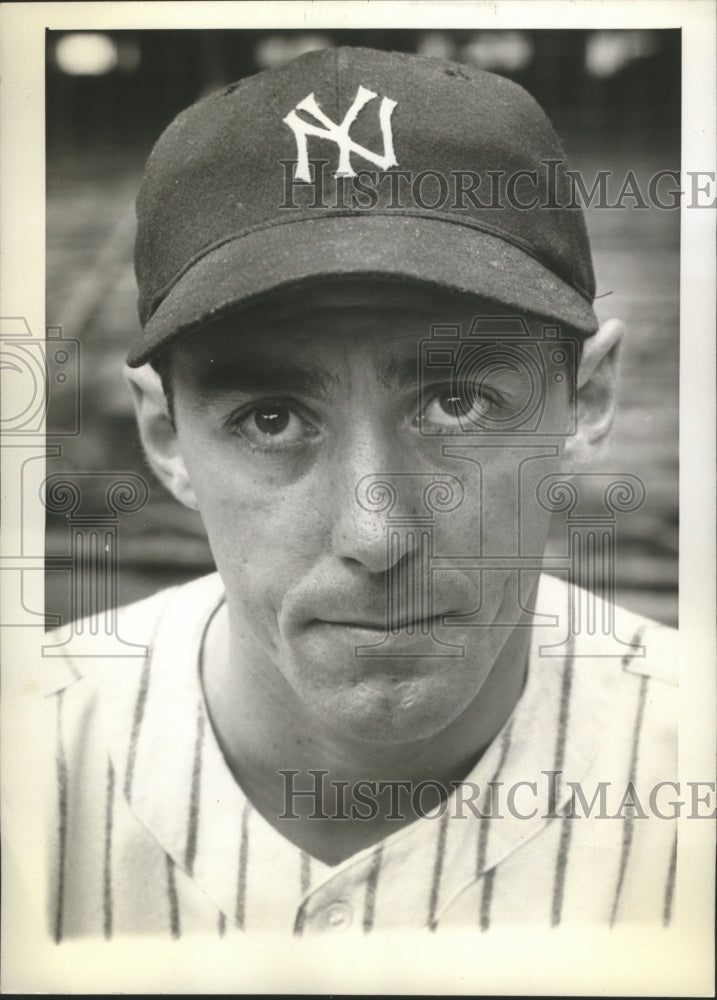 1941 Press Photo Peek to take the mound with American League Pennant winners - Historic Images