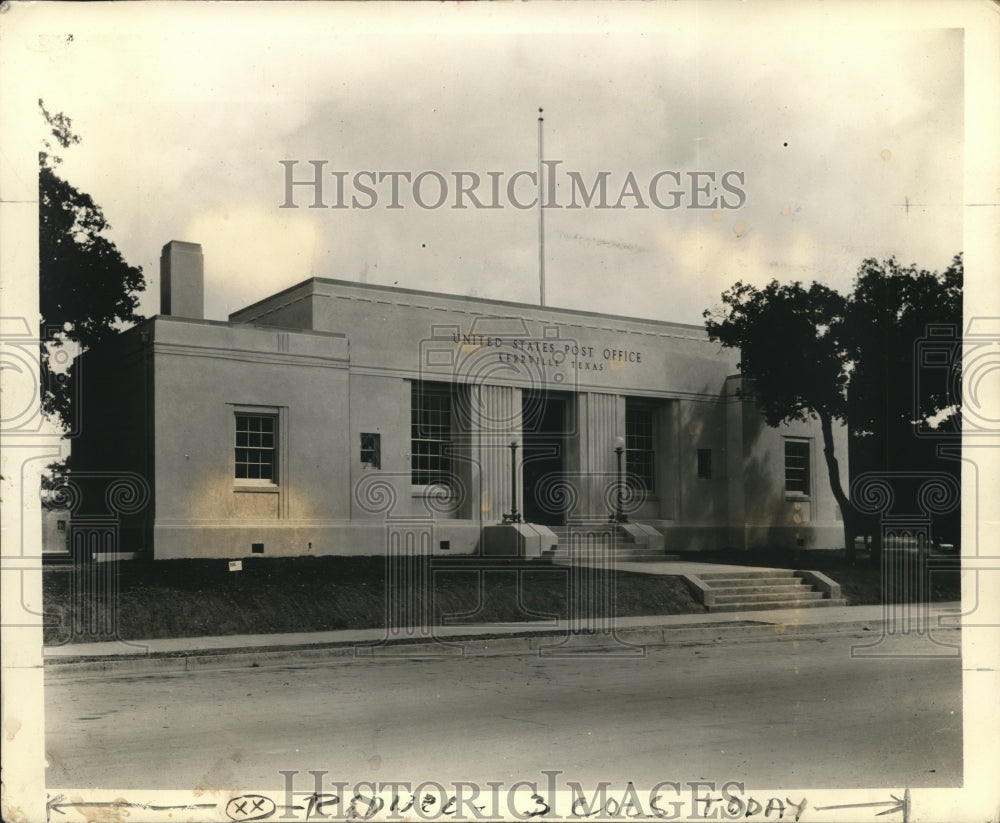 Press Photo United States Post OfficeBuilding in Texas - sbs08639 - Historic Images