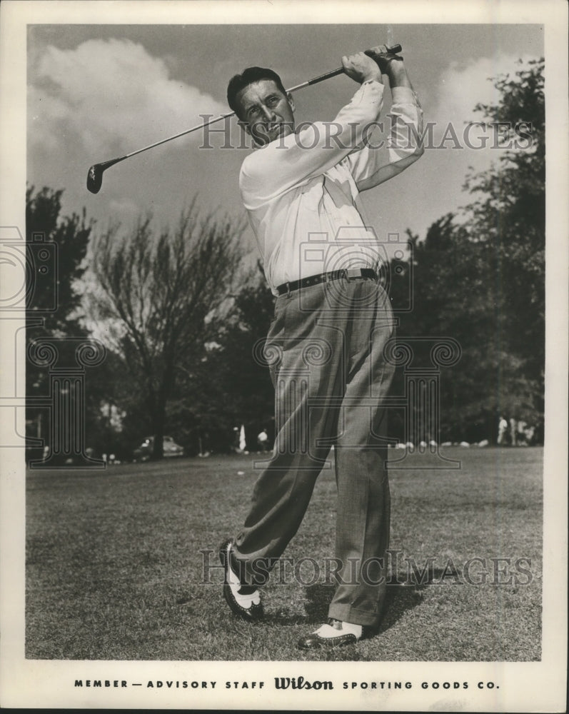 E.J. Dutch Harrison Golfer-Historic Images