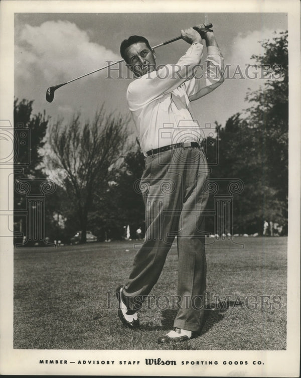 E.J. Dutch Harrison Golfer - Historic Images