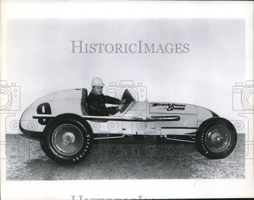 Press Photo Race Car Driver Audy Lindin - sbs09140 - Historic Images
