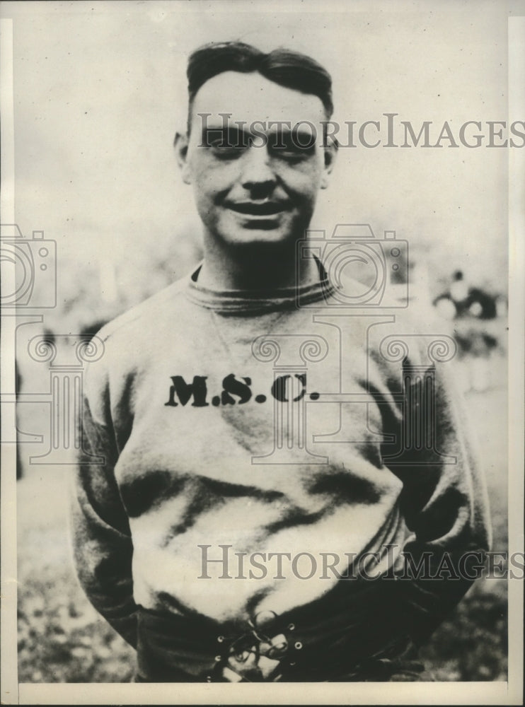 1932 Press Photo Jimmy Crowley to sign on as coach for Iowa - sbs09725 - Historic Images