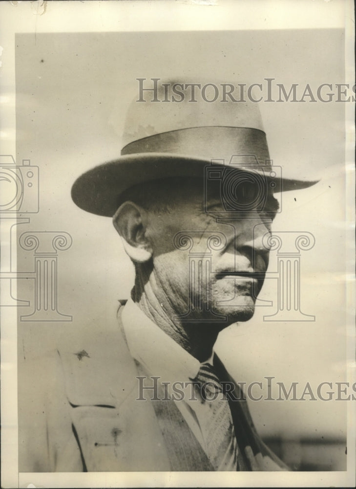 1929 Press Photo Frank P. Lettellier, Trainer of Derby Aspirants - sbs09729- Historic Images