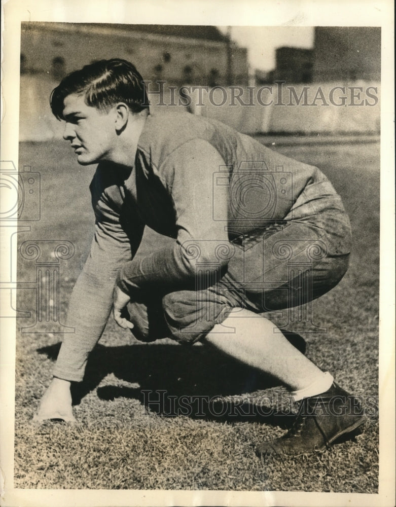 Press Photo Francis Twedell to lead forces against Notre Dame - sbs09968- Historic Images