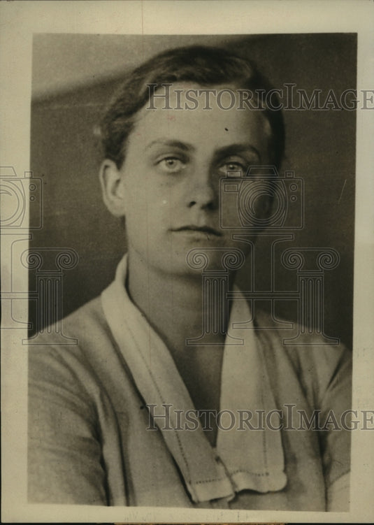 1924 Press Photo Muriel Black super woman genius in Boston studies to be doctor - Historic Images