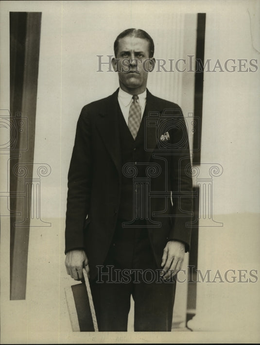 1924 Press Photo Robert E Lee veteran of WW I calls at White House - Historic Images