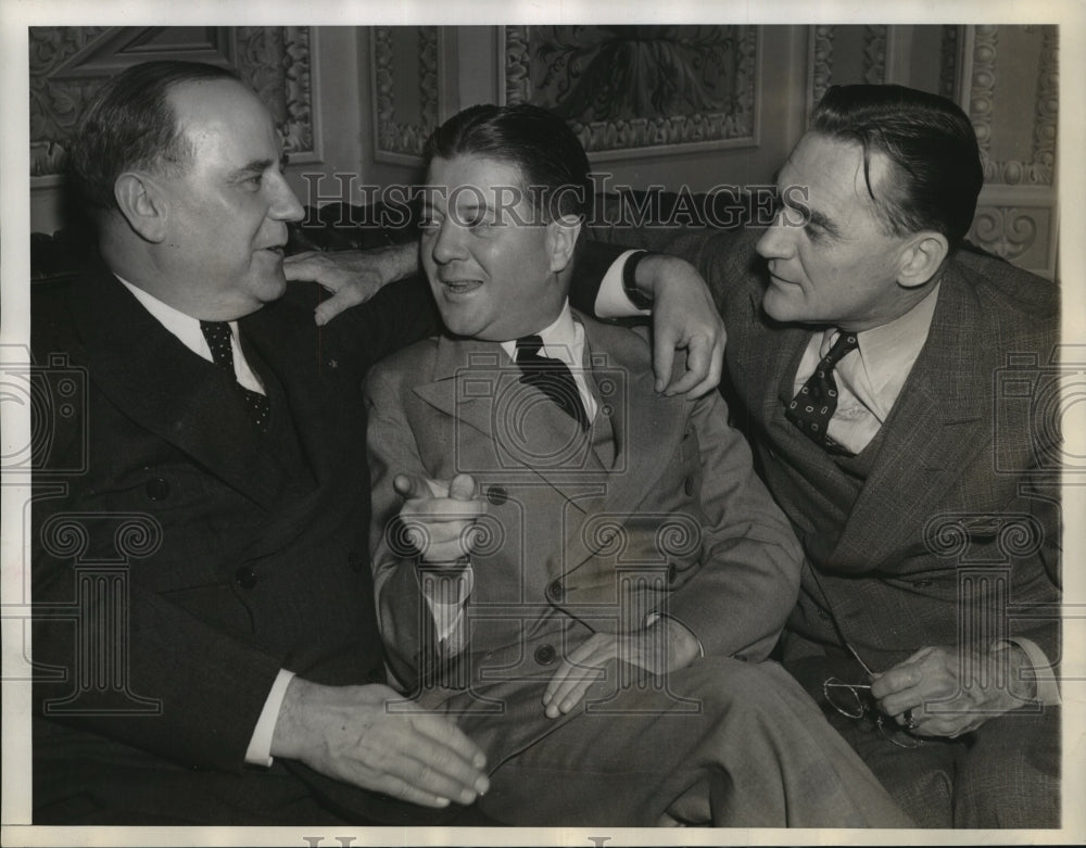 1939 Press Photo Senators Bennett Clark of MO, R LaFollette of WI - sbx00985- Historic Images