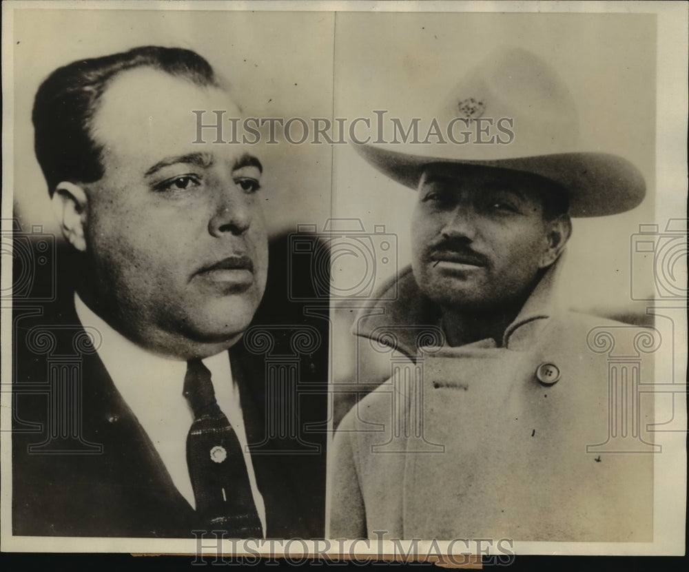 1929 Press Photo Mexico Labor leader Luis Morones & Jose Amaro of the Army-Historic Images