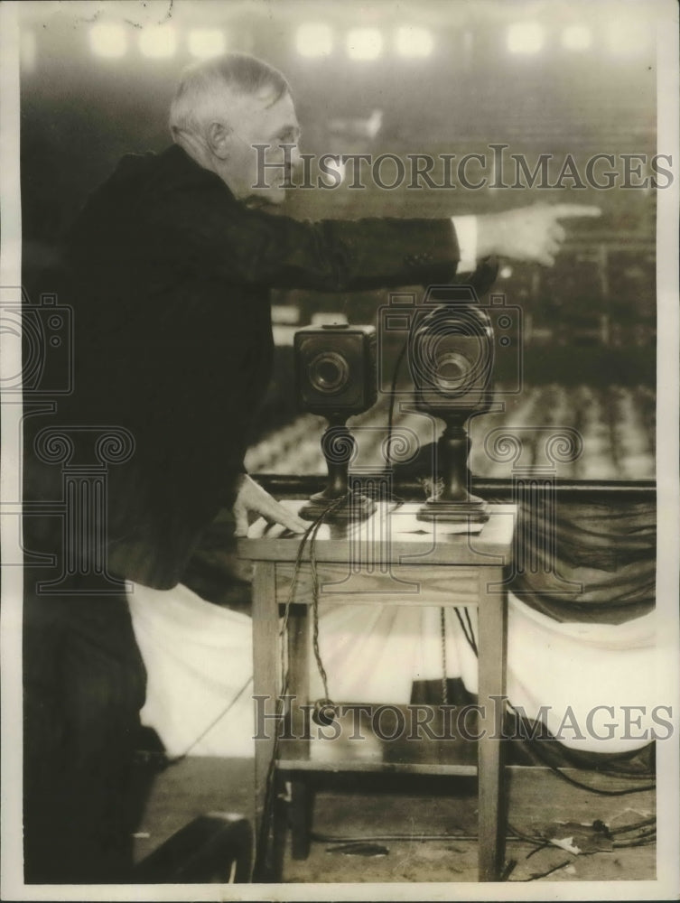 1932 Press Photo Charles F. Scott nominates Curtis at GOP convention - sbx01849-Historic Images