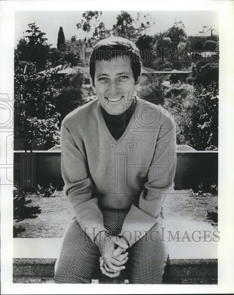 Press Photo Andy Williams, American popular music singer - Historic Images