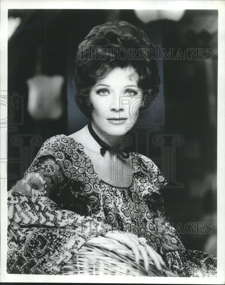 1973 Press Photo Polly Bergen - Historic Images