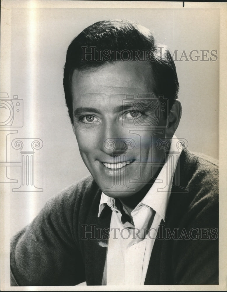 Press Photo Andy Williams of the Andy Williams SHow - sbx04560- Historic Images
