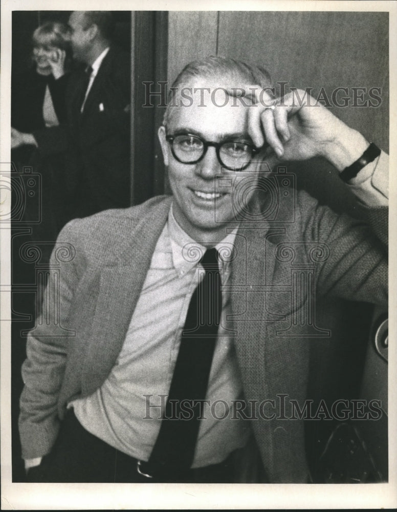 1967 Press Photo Robert Anderson Broadway writer - Historic Images