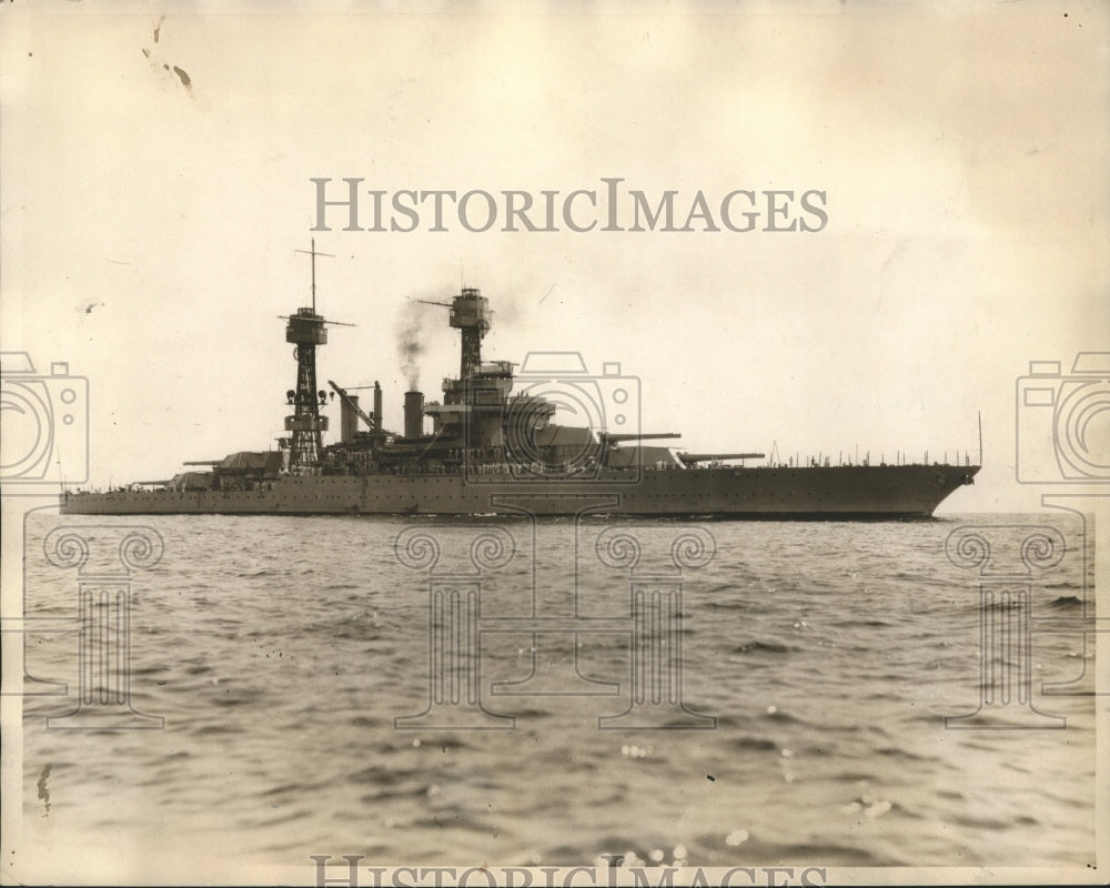 Press Photo U.S.S. Fleet Virginia - sbx04944-Historic Images