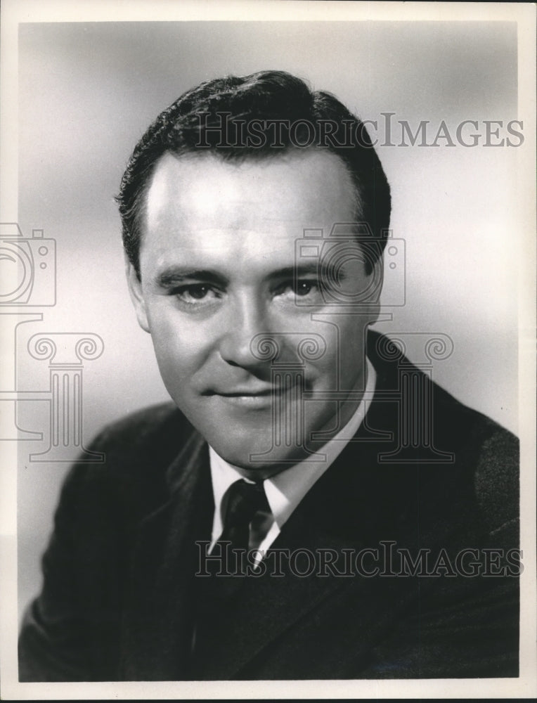 1960 Press Photo Jack Lemmon, good-natured bachelor in &quot;The Apartment&quot; - Historic Images