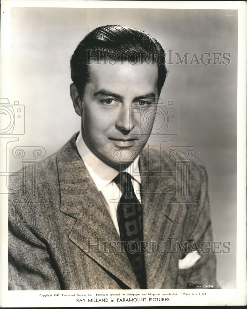1947 Press Photo Ray Milland in "Mr and Mrs Cugat" - sbx07005-Historic Images