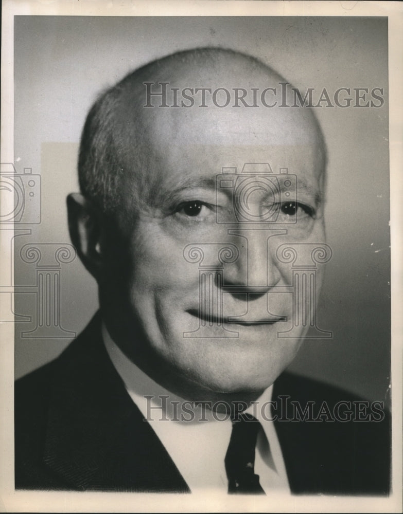 1953 Press Photo Adolph Zuko celebrates his 50th anniversary in Flims-Historic Images