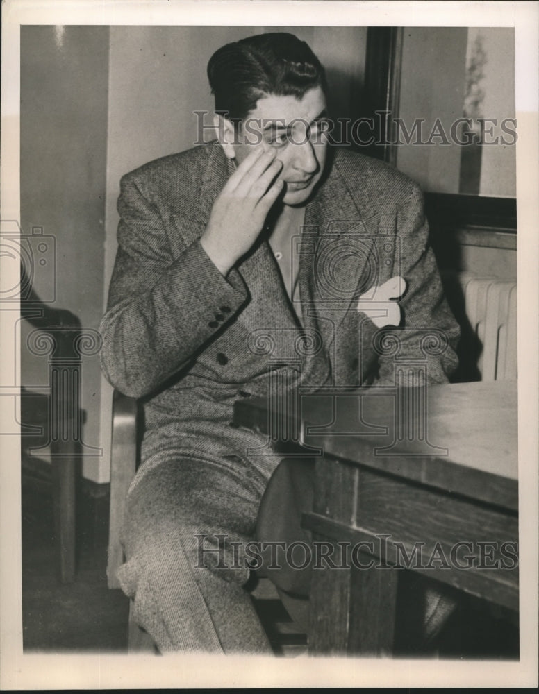1943 Press Photo John Joseph Williams charged with aiding soldier to desert-Historic Images