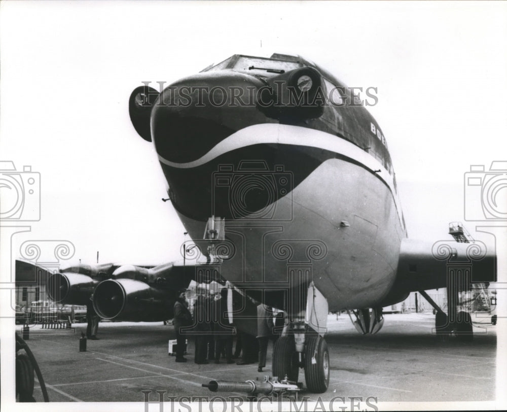 1969 Press Photo Boeing 707 Prototype in Seattle for Tests - sbx07655-Historic Images