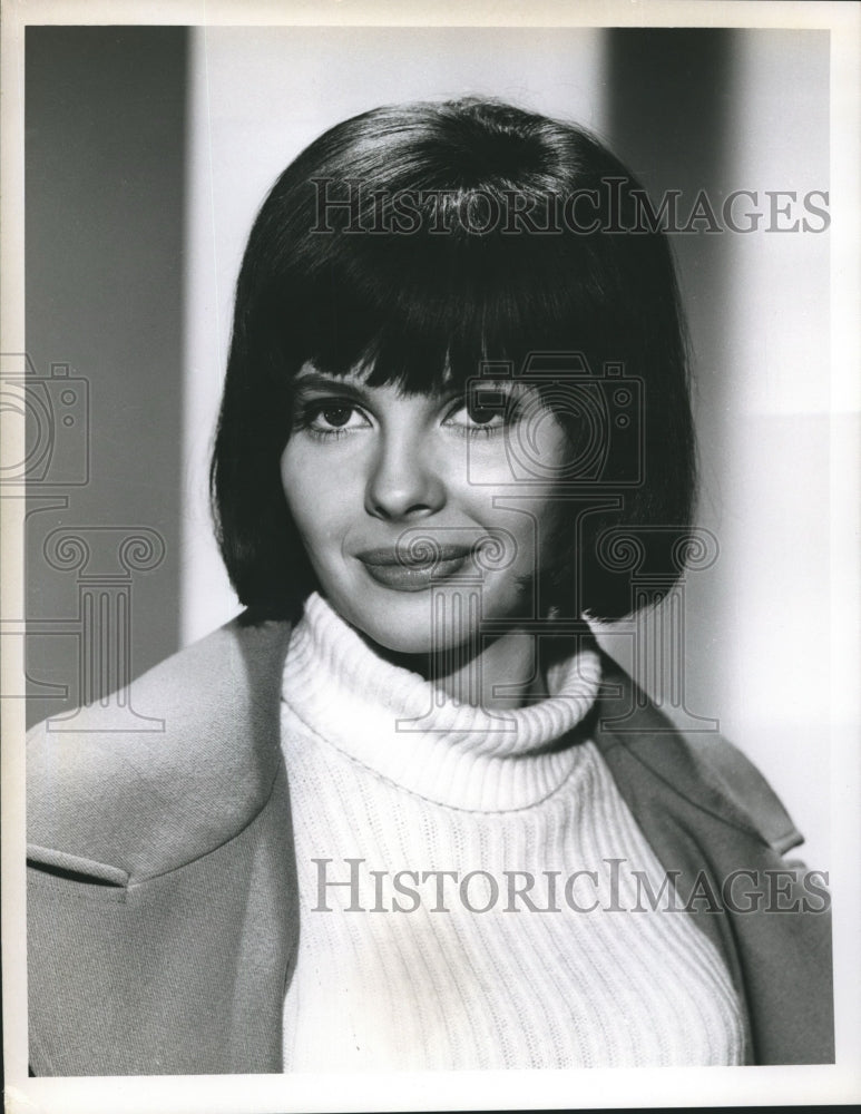 1967 Press Photo Julie Parrish on Good Morning World on CBS on Tuesdays - Historic Images