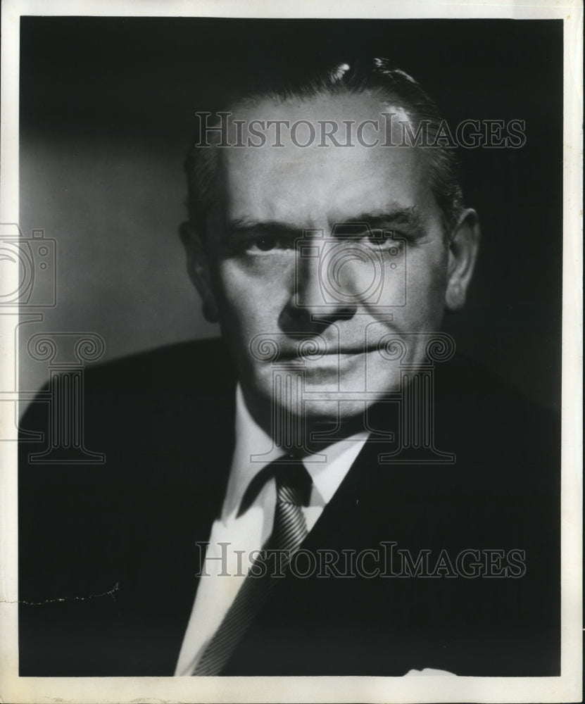 Press Photo Academy Award Winner Actor Fredric March - Historic Images