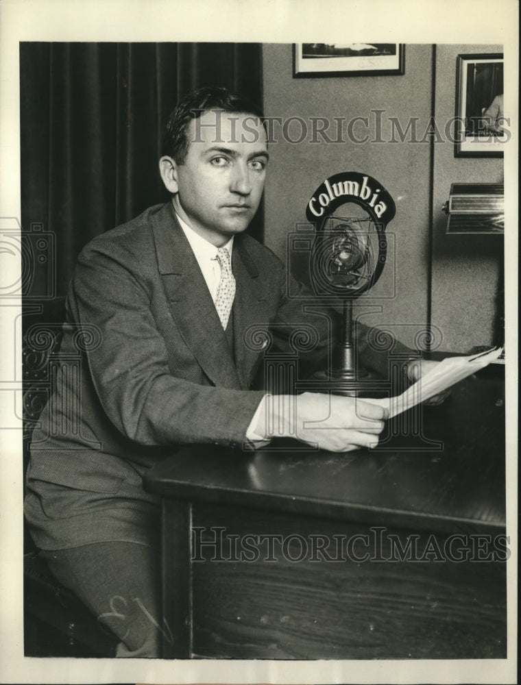 1930 Press Photo Correspondent John Kennedy Wins Pugsley Journalism Award - Historic Images