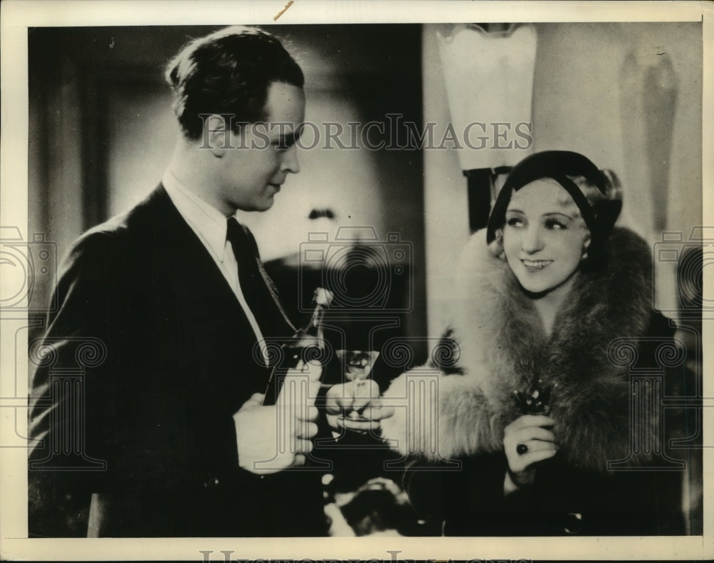 1938 Press Photo German Film Star Gustav FrÃƒÂ¶hlich With First Wife Gitta Alpar- Historic Images