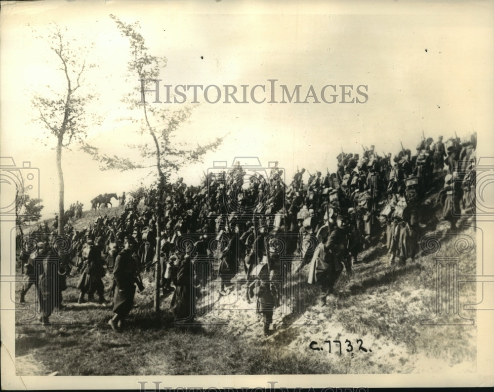 1939 Press Photo Front French attack routed German Invaders - sbx10297-Historic Images