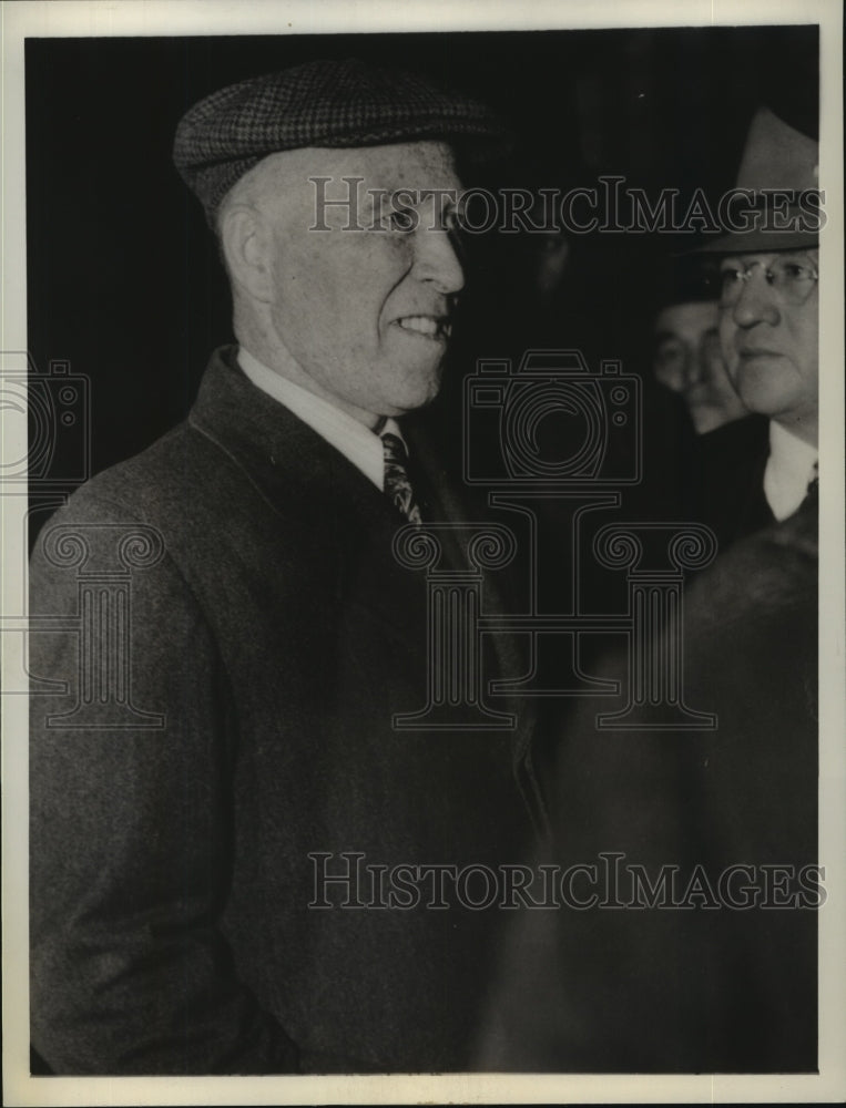 1936 Press Photo Congressman William Lemke Union Party Presidential Nominee - Historic Images