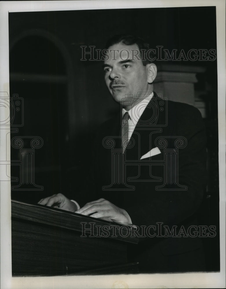 1947 Press Photo Governor Thomas E. Dewey of New York Presidential Nominee-Historic Images