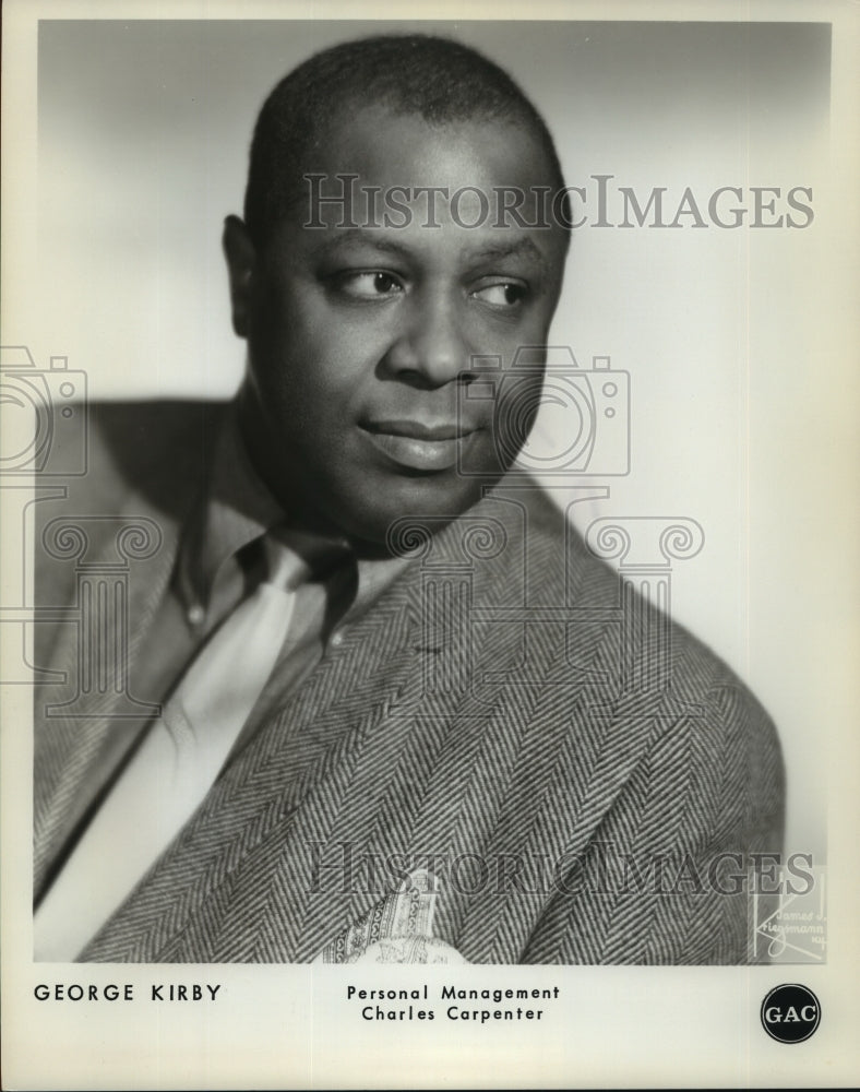 Press Photo Portrait Of George Kirby - Historic Images