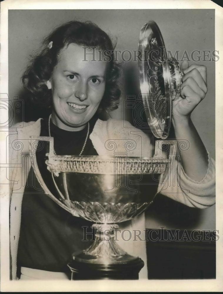 1940 Press Photo Miss Betty Jameson Won The Trans-Mississippi Golf Tournament - Historic Images