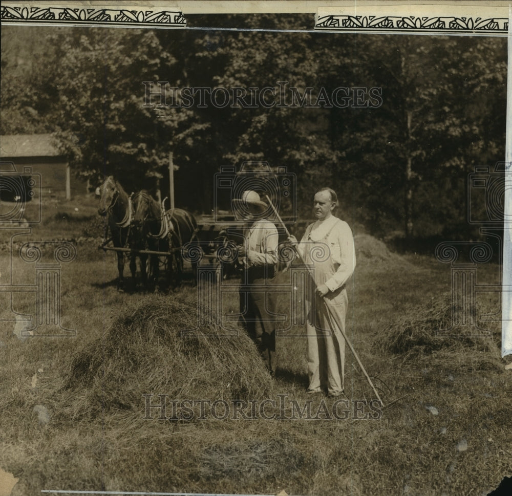 Press Photo Unknown Farmers - Historic Images