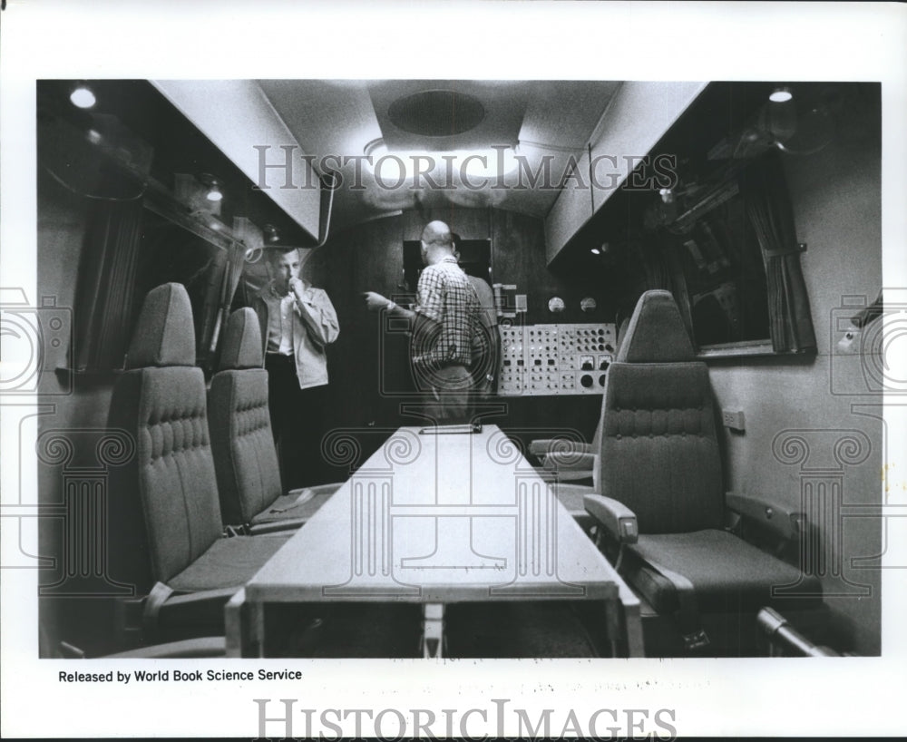 1969 Airplane Type installed inside the Mobile Quarantine Facility.-Historic Images